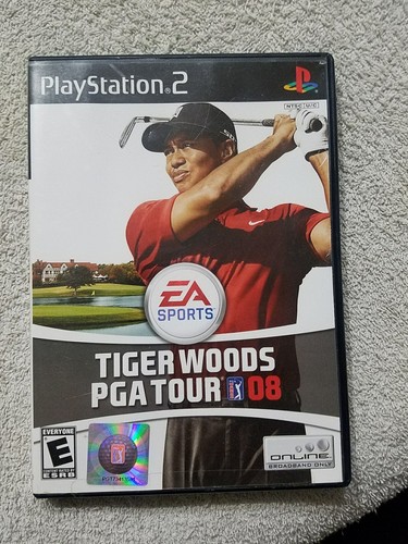 Playstation 2 games lot of 2 Tiger Woods EA sports 2005 & 2008