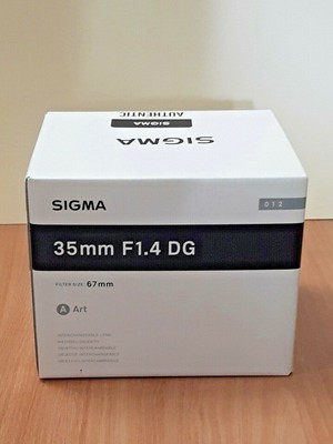 Sigma Art 35mm F/1.4 DG HSM Lens For Canon