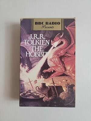 BBC Radio JRR Tolkien The Hobbit Audio Book - 4 Cassettes 1988