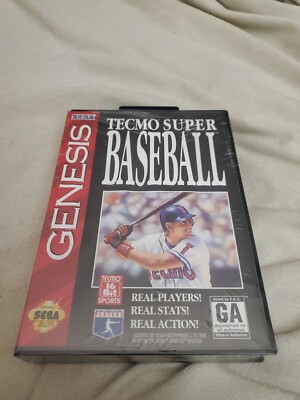 Tecmo Super Baseball (Sega Genesis, 1994) Brand New & Sealed! - Item # 18