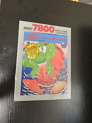 Tower Toppler (Atari 7800, 1988) Video Game Cartridge/ Sealed I7