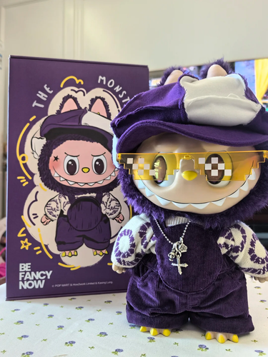 POP MART LABUBU × PRONOUNCE-BE FANCY NOW Vinyl Plush Doll