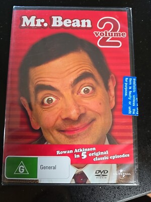 Mr Bean Compilation: Vol 2 (DVD, 1990) Brand New & Sealed Rowan Atkinson PAL