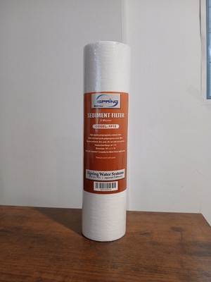 iSpring Universal Sediment Filter Cartridge 5 Micron 10'' x 2.5'' FP15 New/ Sealed