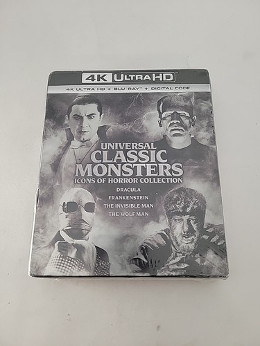 Универсальная классическая коллекция икон ужасов с монстрами 4K UHD Blu-ray Bela Lugo