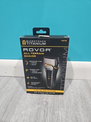 Microtouch Titanium Rover All-Terrain Shaver - Flex Blade System BRAND NEW