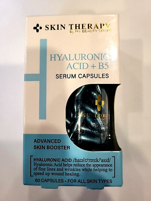 Skin Therapy Hyaluronic Acid + B5 Advanced Skin Booster 60 Capsules, Face Neck
