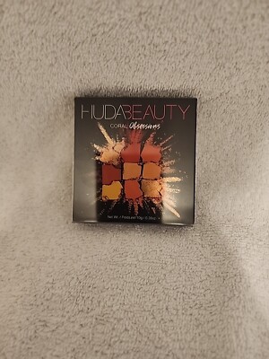 Huda Beauty Eyeshadow Palette   Coral Obsessions   0.35 Oz
