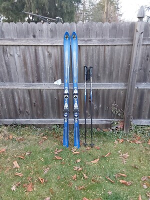 K2 Freedom 63 Skis 68 Inches w/Salomon S710 Bindings & Scott 50'' Poles