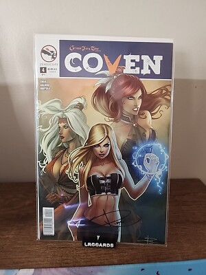 GRIMM FAIRY TALES COVEN 4 VARIANT SABINE RICH BABA YAGA ZENESCOPE SIGNED W/ COA