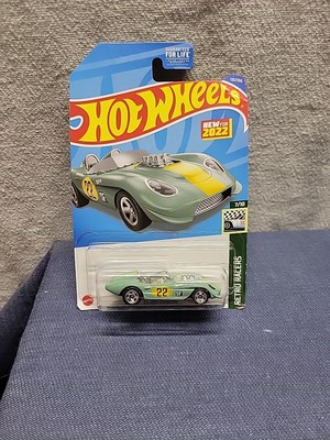 2022 Hot Wheels Glory Chase Green 7/10 Retro Racers 123/250 Diecast Car 1:64