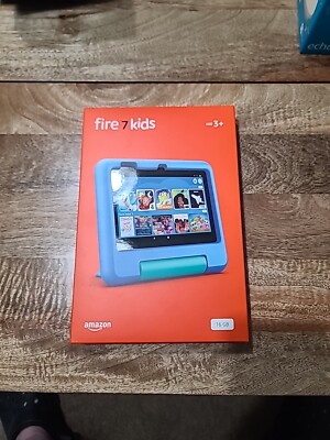 SEALED NEW! Amazon Fire 7 Kids 12th Gen (2022) 16GB Tablet, Wi-Fi, 7'' - Blue