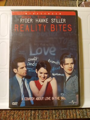 REALITY BITES (DVD, 1998, Widescreen) Winona Ryder Ben Stiller Ethan Hawke NEW