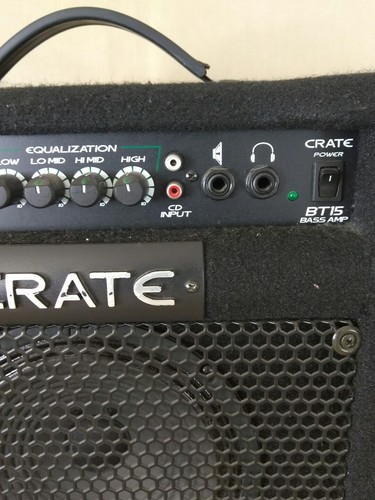 Crate BT-15 Combo Bass Amplifier. Fast Shipping!!