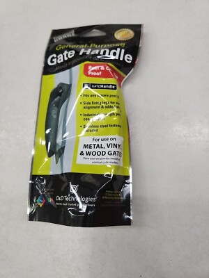 D&D TECHNOLOGIES LL3GH Gate Handle, Reversible for Right or Left Handing
