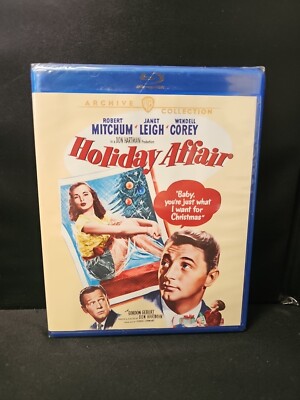 Holiday Affair (Blu-ray) Robert Mitchum / Janet Leigh NEW SEALED 1949
