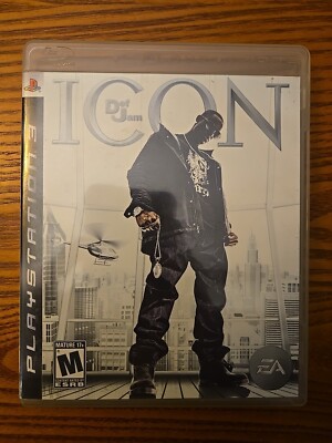 Def Jam: Icon (Sony PlayStation 3 PS3 2007) Complete In Box Tested & Working 