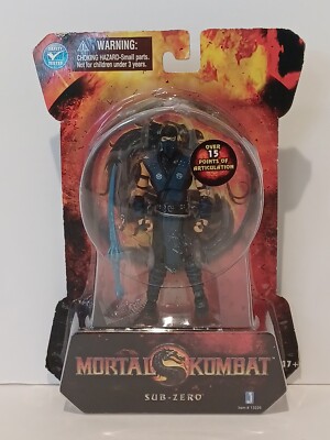 MORTAL KOMBAT SUB-ZERO 4  Action Figure JAZWARES NEW SEALED
