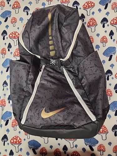 nike hoops elite max air team 2.0 backpack black and gold