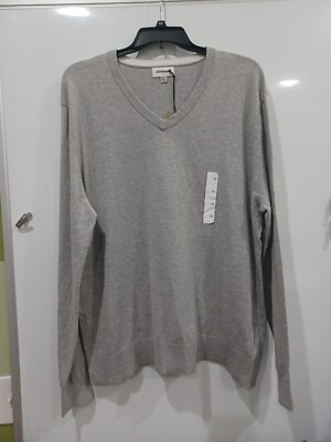 Go9dfellows & Co XXL Grey Vneck Sweater/Shirt