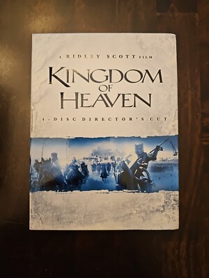 Great Condition! Kingdom of Heaven (DVD, 2006, 4-Disc Set, Directors Cut)