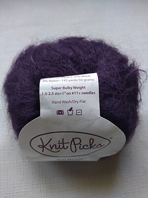 Knit Picks Suri Dream Alpaca Blend Yarn Blackberry