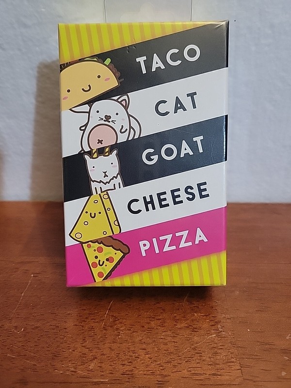 2017 Taco Cat Goat Cheese Pizza Family Card Game Sealed