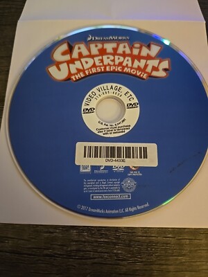 Captain Underpants: The First Epic Movie - Disc Only