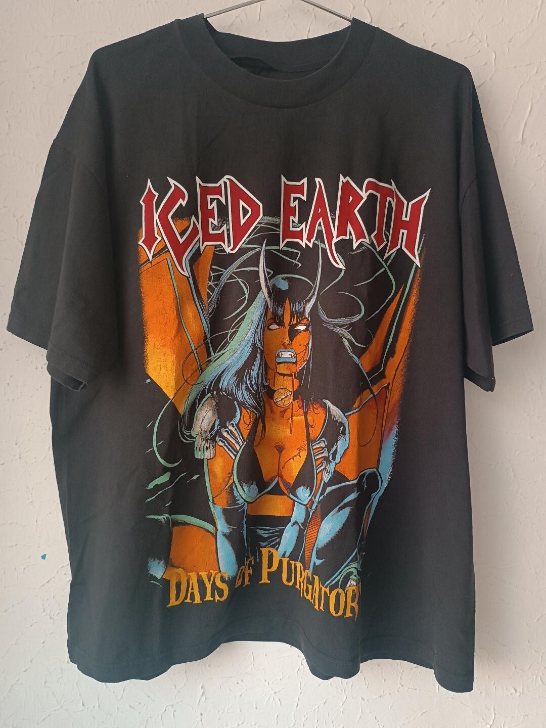 Iced Earth - Days of Purgatory - Vintage shirt - 2000s | eBay