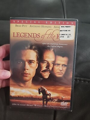 Legends of the Fall (DVD, 1994) Brand New Sealed Brad Pitt Anthony Hopkins 