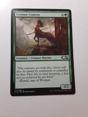 MTG Magic the Gathering: Centaur Courser 171/280 Core Set 2019 NM