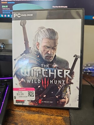 The Witcher 3 Wild Hunt PC PAL 4 Discs