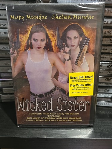 Wicked Sister (DVD, 2003) Action Misty Chelsea Mundae New