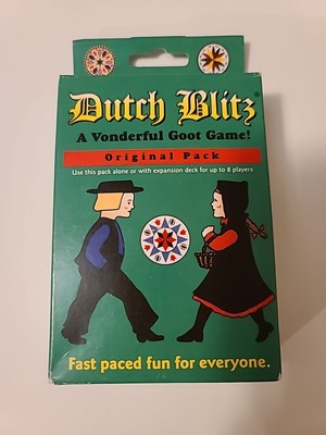 NIP SEALED DUTCH BLITZ CARD GAME ORIGINAL PACK SO FUN!!