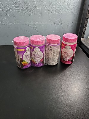 Centrum Postnatal Multivitamin Gummies Biotin and DHA, Berry & Lemon 3 + Bonus