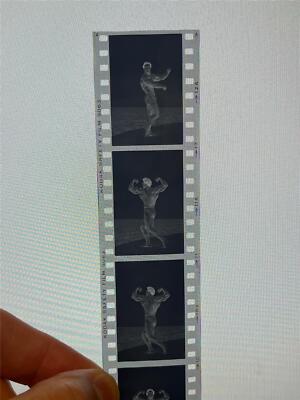 Lot of (6) BOYER COE bodybuilding muscle posing NEGATIVE slide strip photos (5)