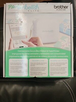 Brother P-touch Embellish ELITE Connectable Decorative Ribbon and Tape Printer