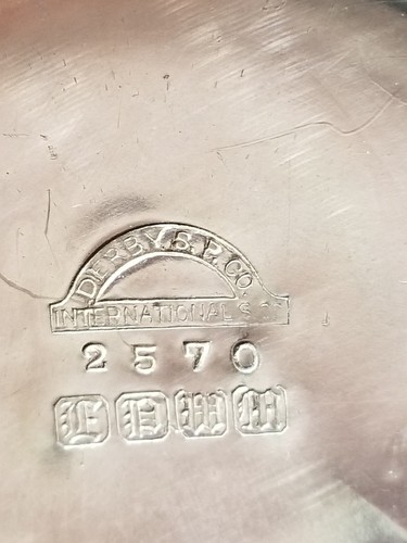 Antique Derby S.P. Co. International Co. Silverplate pair of  Candlesticks