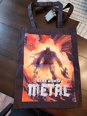 DC Comics Batman Dark Nights Metal Tote Bag Culturefly Exc Worlds Finest