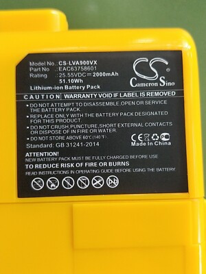 Battery for LG Cord Zero A9+ A9 A906SM A927KVMS A927KGMS EAC63382201 EAC63758601