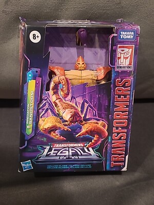 New in Box Transformer Generations Legacy Deluxe Class Predacon SANDSTORM Hasbro