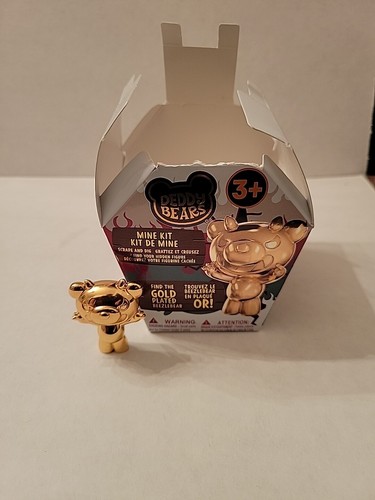 d*3様 world of miniature bears GUILOY　オート NEW Deddy Bears Mine Dig Kit FIGURE ONLY - Beezlebear Gold