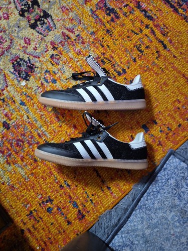 WALES BONNER x adidas originals Black Samba Pony Tonal for