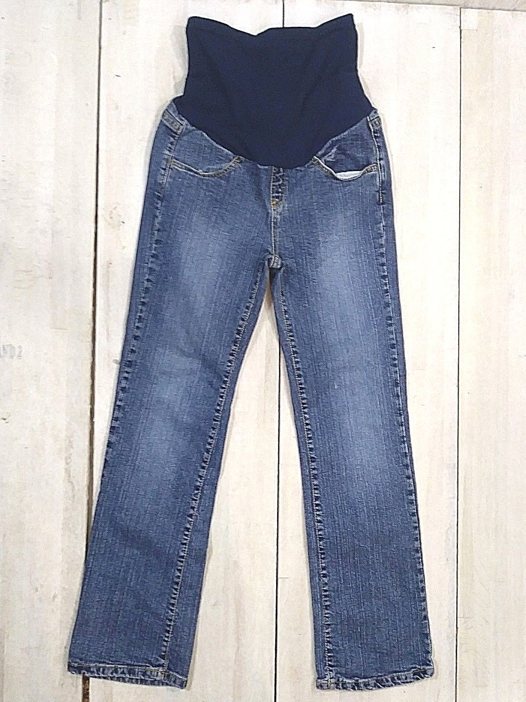 Oh Baby By Motherhood MATERNITY Women's Size Small Full Panel Boot Cut Jeans