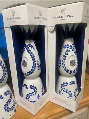 2Empty Clase Azul Reposado Tequila - 750ml With Box