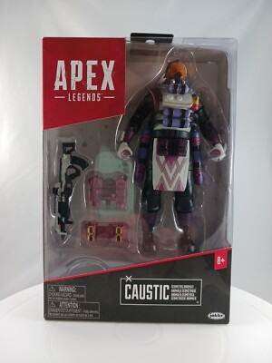 Apex Legends Series 6 CAUSTIC #16 Action Figure Jakks Pacific NEW