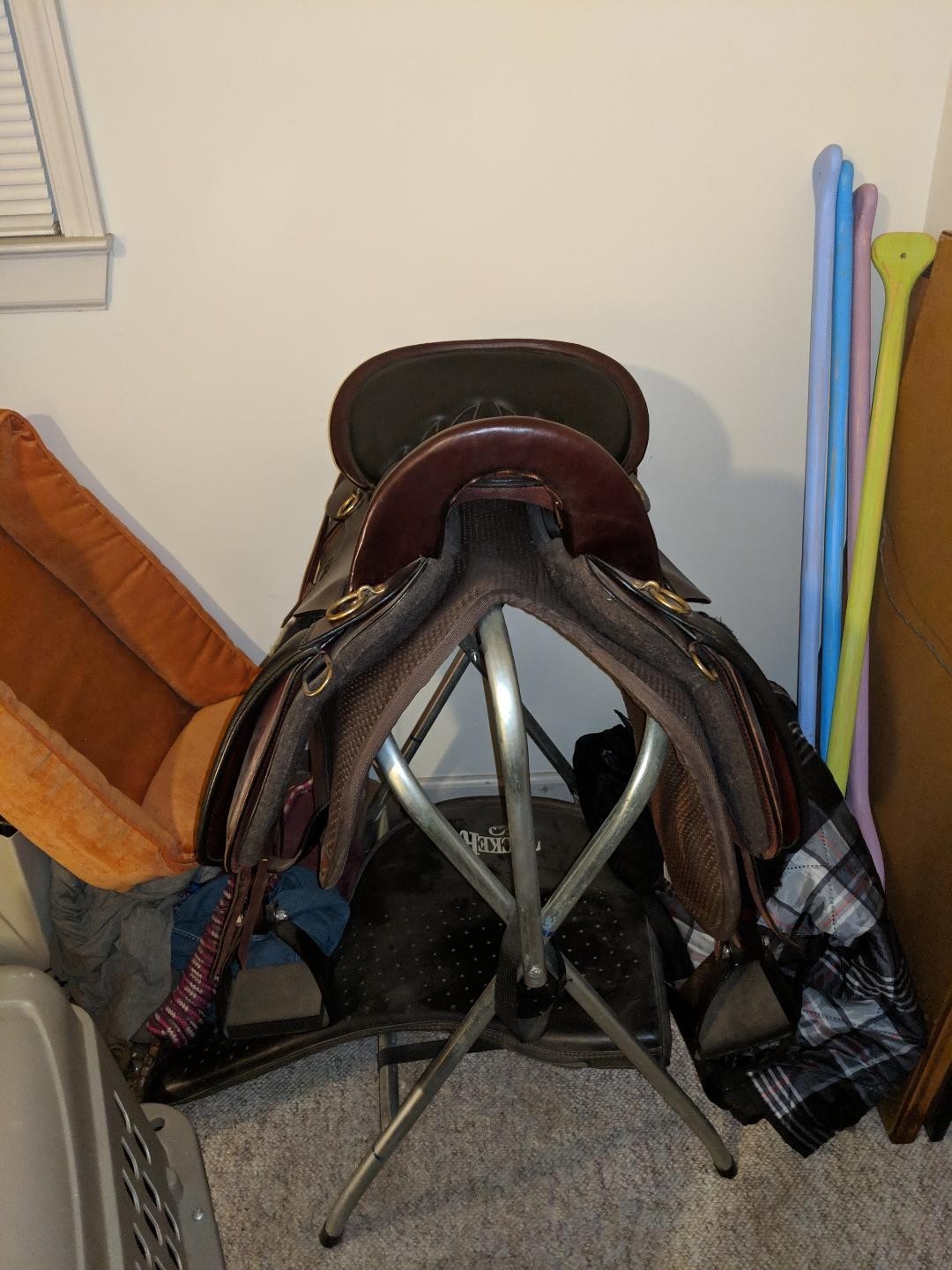 Tucker endurance saddle black and brown