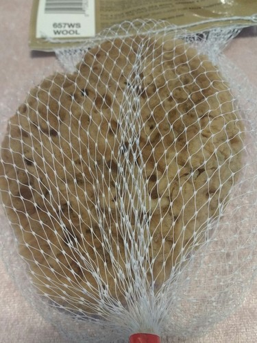 Vtg Cut Natural Wool Sea Sponge 6in 15cm Faux Painting Bahamas EZ One Paint