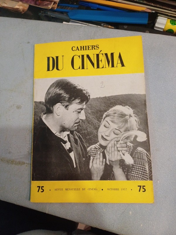 Cahiers Du CinÃ©Ma 75 - 1957 - Couverture Giuletta Masina 