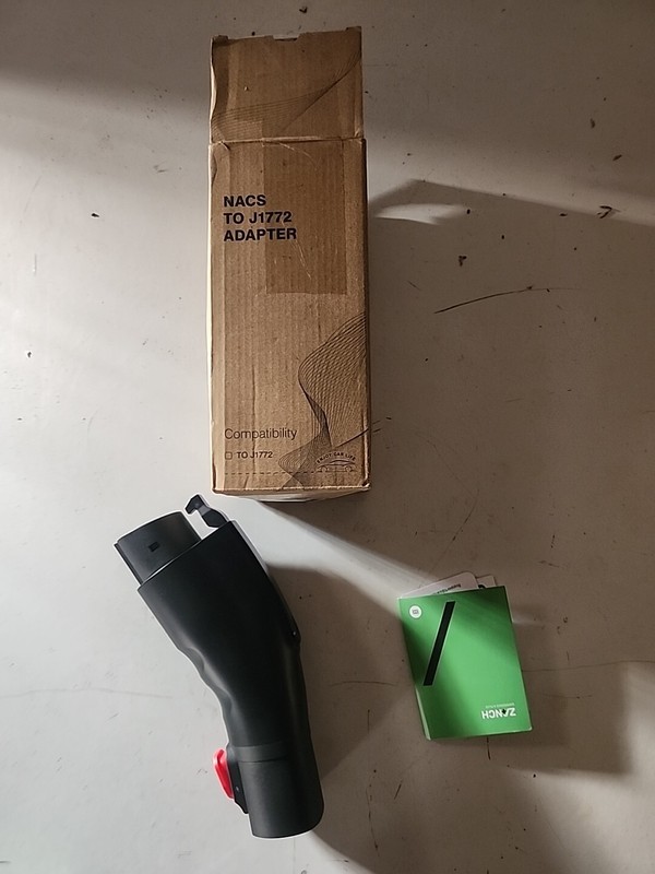 NACS Tesla charger to SAE J1772 adapter for Hyundai Ioniq